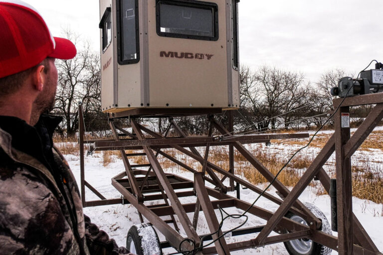hunting blind platforms